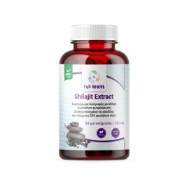 Full Health Shilajit Extract 220mg Κατά της Κόπωσης 90 Φυτικές Κάψουλες