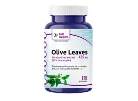 Full Health Olive Leaves Extract 435mg για την Καλή Υγεία της Καρδιάς 120 Φυτικές Κάψουλες