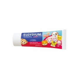 Elgydium Kids Emoji Fresh Strawberry Παιδική Οδοντόκρεμα για Ηλικίες 3 έως 6 Ετών Φράουλα 50ml