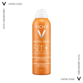 Vichy Capital Soleil Invisible Protective SPF50+ Αντηλιακό Mist Σώματος 200ml
