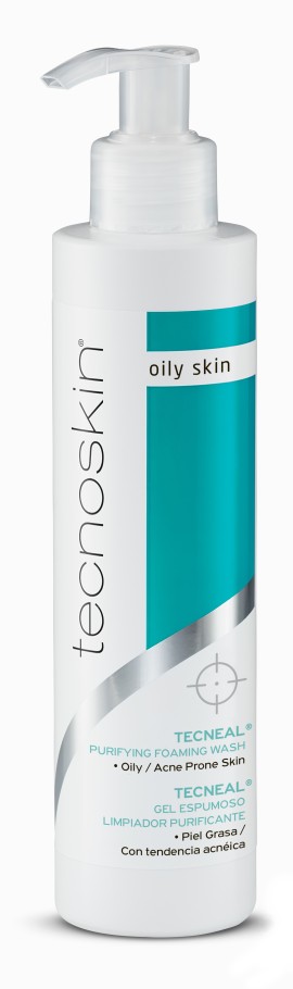 Tecnoskin Tecneal Purifying Foaming Wash Απαλό Αφρίζον Gel Καθαρισμού για Πρόσωπο & Σώμα 200ml