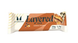 MyProtein Layered Protein Bar Πρωτεϊνική Μπάρα 6 Στρώσεων με Γεύση Cookie Crumble 60gr