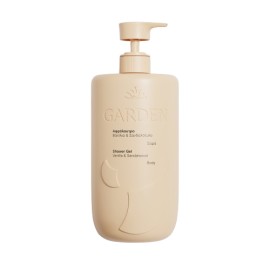Garden Shower Gel Vanilla & Sandalwood Αφρόλουτρο με Άρωμα Βανίλια & Σανδαλόξυλο 1000ml