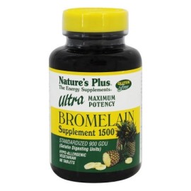 Natures Plus Ultra Bromelain 1500mg, 60 ταμπλέτες