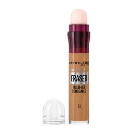 Maybelline Instant Eraser Age Rewind Concealer 10 Caramel / Καφέ με Σφουγγαράκι 6.8ml