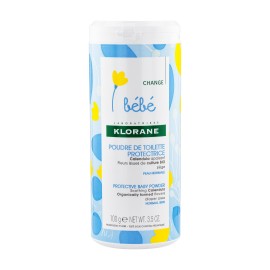 Klorane Bebe Poudre De Toilette Protectrice Προστατευτική Πούδρα Για Μετά Τον Καθαρισμό Του Μωρού  100gr -25%