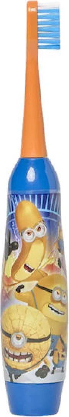 Mr. White Minions Soft Παιδική Ηλεκτρική Οδοντόβουρτσα για 4+ Ετών Μαλακή 1 Τεμάχιο