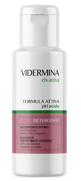 Epsilon Health Vidermina CLX Attiva Detergente Intimate Cleanser Υγρό Καθαριστικό για την Ευαίσθητη Περιοχή 300ml