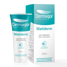 Inpa Dermagor Matiderm Purifying Gel Καθαρισμού Προσώπου / Σώματος για Μικτές & Λιπαρές Επιδερμίδες 200ml