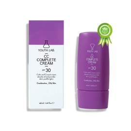 Youth Lab CC Complete Ενυδατική Κρέμα Προσώπου Ημέρας με SPF30 για Λιπαρές/Μικτές Επιδερμίδες κατά των Ατελειών 40ml