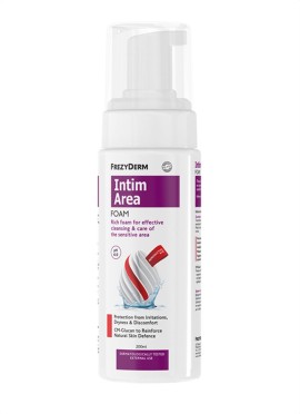 Frezyderm Intim Area Foam pH4.0 Αφρός Καθαρισμού Ευαίσθητης Περιοχής - Ερεθισμοί & Ξηρότητα 200ml