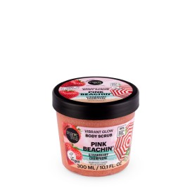Organic Shop Travel Dream Vibrant Glow Pink Beachin Body Scrub Σώματος με Φράουλα 300ml