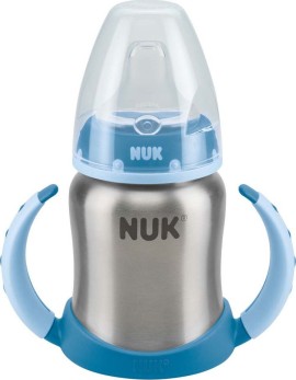Nuk First Choice Ανοξείδωτο Μπιμπερό Εκπαίδευσης 6-18m+ 125ml [10.255.247]