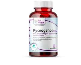 Full Health Pycnogenol 50mg για την Αντιοξειδωτική Προστασία των Αγγείων 60 Φυτικές Κάψουλες
