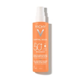 Vichy Capital Soleil SPF50+ Cell Protect Αντηλιακό Γαλάκτωμα σε Σπρέι για το Σώμα 200ml