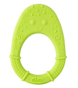 Chicco Δροσιστικός Κρίκος Οδοντοφυΐας Σιλικόνης Λαχανί Soft για 2m+ 1 Τεμάχιο