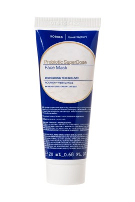 Korres Greek Yoghurt Probiotic SuperDose Face Mask Ενυδατική Μάσκα Προσώπου με Προβιοτικά 20ml