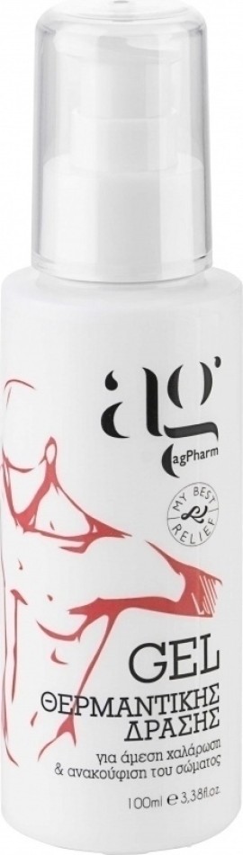 AG Pharm Θερμαντικό Gel για Ανακούφιση των Πόνων του Σώματος 100ml