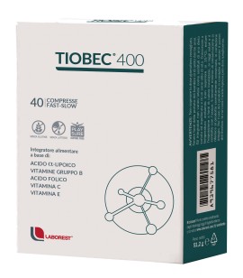 Laborest Tiobec 400 για τo Οξειδωτικό Stress & το Νευρικό Σύστημα Τεχνολογία Fast – Slow 40 Δισκία