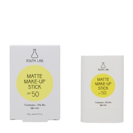 Youth Lab Matte Make up Stick SPF50 Light Ματ Αντηλιακό Make up Stick για Ομοιόμορφη Κάλυψη & Έλεγχο της Λιπαρότητας Ανοιχτή Απόχρωση 20gr