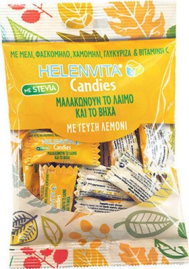 Helenvita Candies Γεύση Λεμόνι & Stevia 20τμχ, 60g