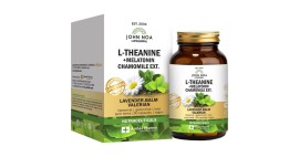 John Noa Liposomal L-Theanine & Melatonin για την Γρηγορότερη Έλευση του Ύπνου 90 Κάψουλες