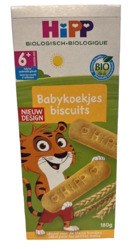 Hipp BIO Μπισκότα για Βρέφη & Μικρά Παιδιά από τον 6ο Μήνα 180gr (4x45gr)