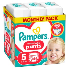 Pampers Pants 360° MSB Μέγεθος 5 [11-17kg] 164 Πάνες - Βρακάκι