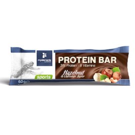 My Elements Sports Μπάρα Πρωτεΐνης με Γεύση Φουντούκι - Σοκολάτα 60gr