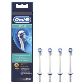 Oral B OxyJet Ανταλλακτικές Κεφαλές Ηλεκτρικής Οδοντόβουρτσας 4 Τεμάχια