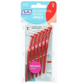 Tepe Angle Μεσοδόντιο Βουρτσάκι 0.5mm Κόκκινο, 6 Τεμάχια
