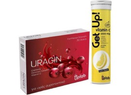 Uplab PROMO Uragin για την Καλή Υγεία του Ουροποιητικού Συστήματος 30 Δισκία - ΔΩΡΟ Vitamin C 1000mg Αναβράζοντα με Γεύση Λεμόνι 20 Δισκία