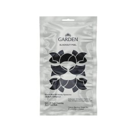 Garden Blackout Peel Μαύρη Peel-off Μάσκα Προσώπου για Βαθύ Καθαρισμό με Άνθρακα Μπαμπού & Εκχύλισμα Λεμονομυρτιάς 10ml