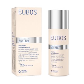 Eubos Cream Hyaluron Repair & Protect SPF20 Αντιρυτιδική Κρέμα Ημέρας με Δείκτη Προστασίας 50ml