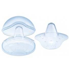 Nuk Ασπίδες Θηλής Από Σιλικόνη Με Θήκη Αποθήκευσης Μέγεθος:L 2 Τεμάχια [10721314]