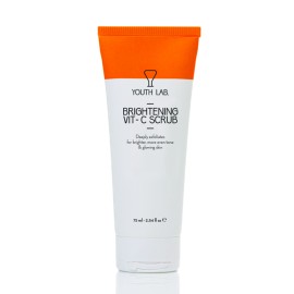 Youth Lab Brightening Vit-C Scrub Απολεπιστικό Προσώπου για Λάμψη, Φωτεινότητα, Μείωση Κηλίδων 75ml