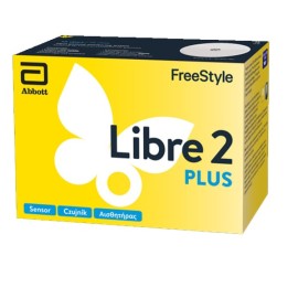 Abbott FreeStyle Libre 2 Plus Sensor Αισθητήρας Παρακολούθησης Γλυκόζης 1 Τεμάχιο
