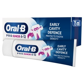 Oral B Pro Junior Παιδική Οδοντόκρεμα για 6-12 Ετών με Γεύση Μέντα 75ml