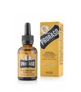 Proraso Beard Oil Wood & Spice Έλαιο Γενειάδας για Αναζωογόνηση 30ml