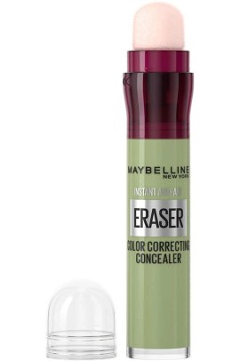 Maybelline Instant Eraser Age Rewind Color Correcting Concealer με Σφουγγαράκι Green Κατά της Ερυθρότητας 6.8ml