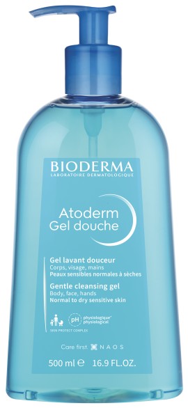 Bioderma Atoderm Gel Douche Εξαιρετικά Απαλό Αφρόλουτρο για Κανονικό Προς Ευαίσθητο Δέρμα 500ml