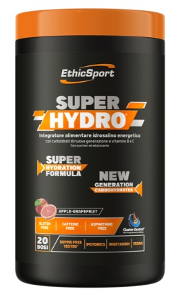 EthicSport Superhydro Apple Grapefruit Ηλεκτρολύτης για Άμεση Ενυδάτωση, Αυξημένη Αντοχή & Ενέργεια 500gr