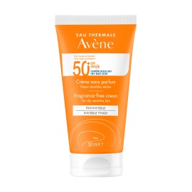 Avene Eau Thermale TriAsorB™ SPF50+ Αντηλιακή Κρέμα Προσώπου Χωρίς Άρωμα 50ml