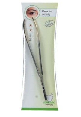 Solingen Morser Τσιμπιδάκι Φρυδιών με Λοξή Μύτη 1 Τεμάχιο [24B]