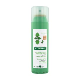 Klorane Dry Shampoo με Τσουκνίδα για Λιπαρά Καστανά / Μαύρα Μαλλιά - Λιπαρά Σκούρα Μαλλιά 150ml