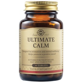Solgar Ultimate Calm για την Μείωση των Επιπέδων του Άγχους 30 Ταμπλέτες