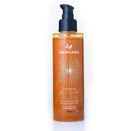 AnaPlasis Beachy Glow Έλαιο Γρήγορου Μαυρίσματος με Φυσικό Κερί Μέλισσας 200ml