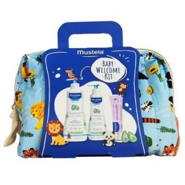 Mustela PROMO Baby Welcome Kit Περιποίησης για Μωρά & Παιδιά από την 1η Ημέρα Γέννησης & ΔΩΡΟ Νεσεσέρ