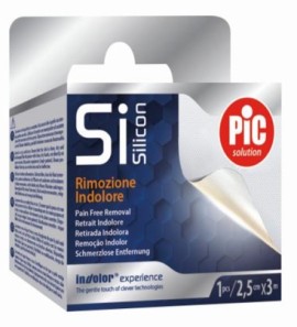 Pic Solution Silicon Επίθεμα σε Ρολό με Τεχνολογία Σιλικόνης 2,5cmx3m 1 Τεμάχιο