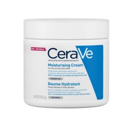 CeraVe Moisturising Cream Ενυδατική Κρέμα Προσώπου & Σώματος με Ceramides & Υαλουρονικό Οξύ 454gr